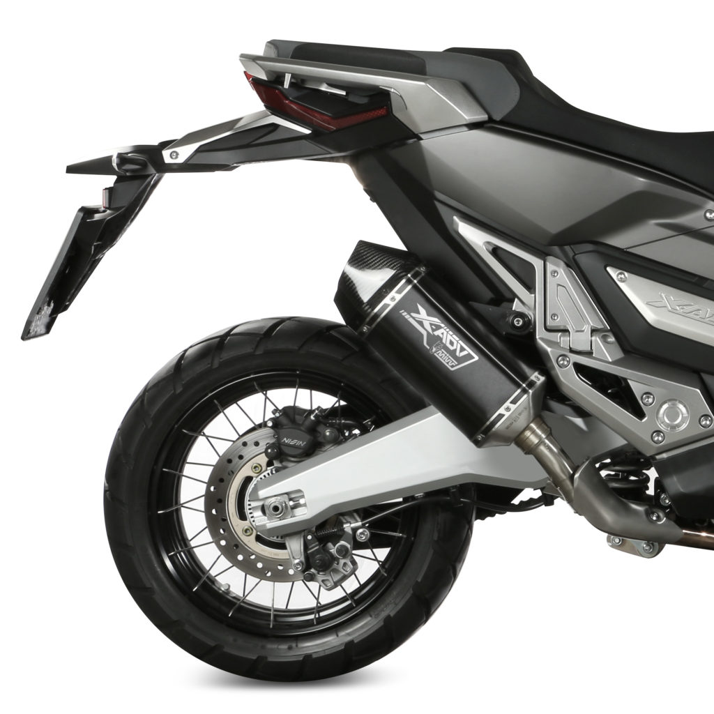 Scarico Mivv Speed Edge Inox Black per Honda X-ADV